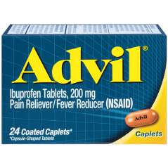 ADVIL PAIN RELEIF 24 CT CAPLETS