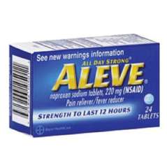 ALEVE TABLET 24 CT