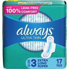 ALWAYS ULTRA THIN 17 CT SIZE 3