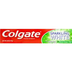 COLGATE TOOTHPASTE 2.5 OZ +1.5 OZ SPRK WHITE MINT + 60% FREE