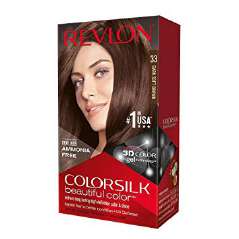 COLOR SILK HAIR COLOR 1 PK #33 SOFT BROWN