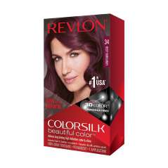 COLOR SILK HAIR COLOR 1 PK #34 DEEP BURGUNDY