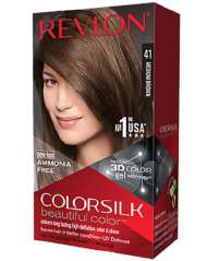 COLOR SILK HAIR COLOR 1 PK #41 MEDIUM BROWN