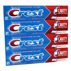 CREST TOOTHPASTE 8.2 OZ 4CT QUAD PACK REGULAR