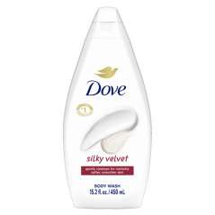 DOVE BODY WASH 450 ML SILKY VELVET