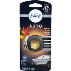 Febreze FEBREZE CAR AIR FRESHENER 0.06 OZ VENT CLIP EVENING WOODS — wholesale air fresheners