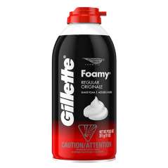 GILLETTE SHAVING FOAM 11 OZ REGULAR