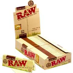 RAW ROLLING PAPER 24 CT 1 1/4 ORGANIC