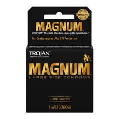 TROJAN CONDOM 3 CT MAGNUM # 20500210