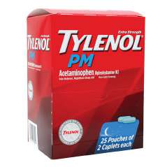 TYLENOL PAIN RELIEF 2 CT CAP PM BOX